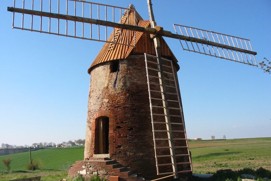 Charpente moulin Mongeard